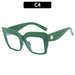 Oversized Vintage Anti Eyestrain Eyeglasses