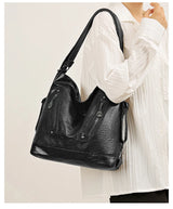 Multifunctional Soft Leather Bag