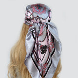 Bandanna Silk Muffler Scarf