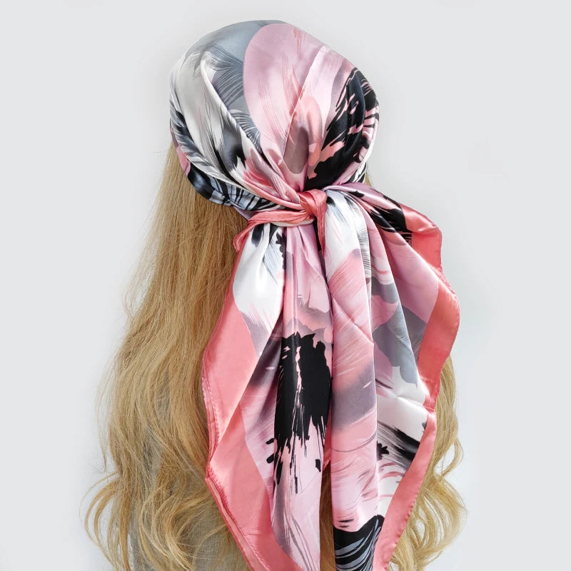 Bandanna Silk Muffler Scarf