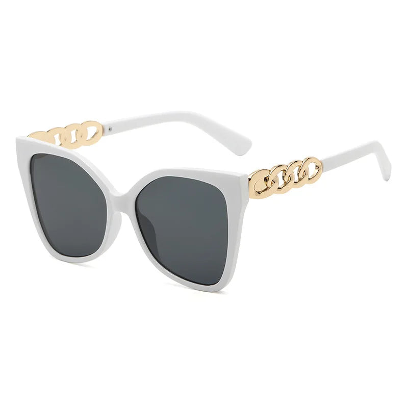 UV400 Vintage Cat Eye Sunglasses