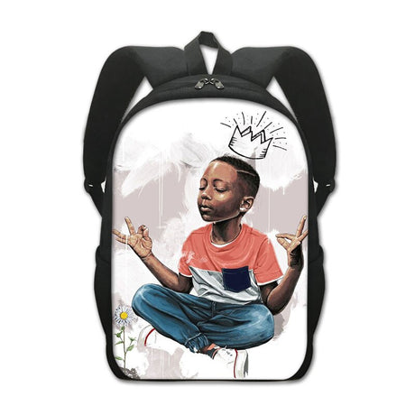 Young Boy Art Print Backpack