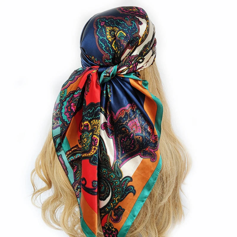 Satin Scarf Hair Accessories