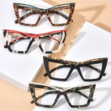 Big Frame Colorful Optical Eyeglasses