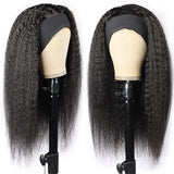 Brazilian Kinky Headband Human Hair Wig