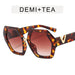 Oversized Hexagon Sunglasses