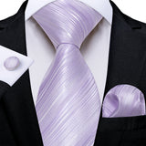 Plaid Classic 8cm Business Pocket Square Cufflinks
