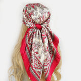 Bandanna Silk Muffler Scarf