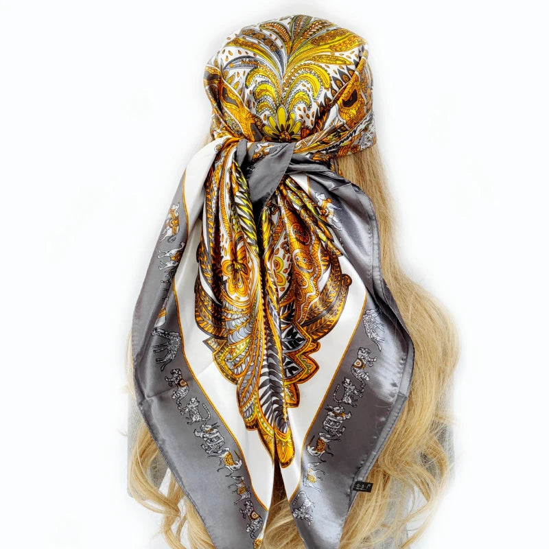 Satin Scarf Hair Accessories