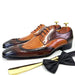 Pointed Toe Brand Leather Men Shoes