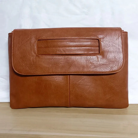 PU Leather Messenger Bag
