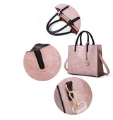 3PCS PU Leather Bag Set