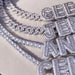 Cubic Zirconia Custom Name Necklace