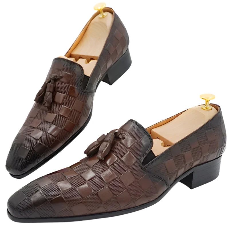 Black Brown Loafers For Men