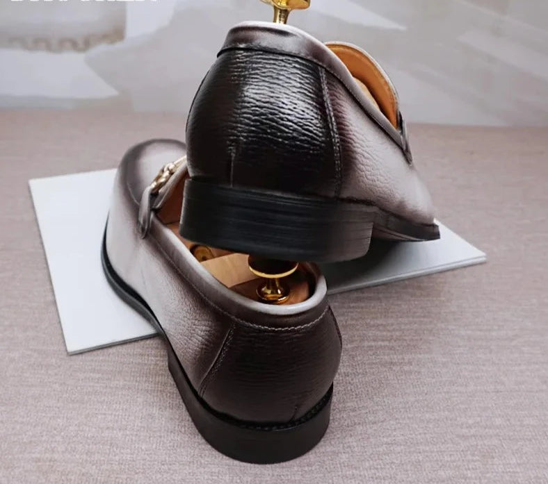 Leather Shoes Men