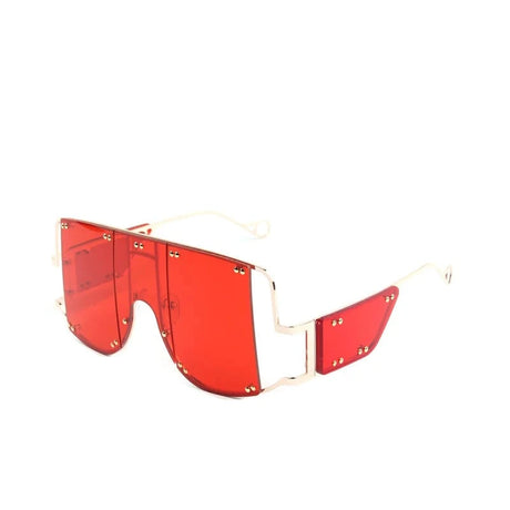 Oversized Wraparound Sunglasses