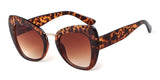 Retro Oversized Cat Eye Sunglasses