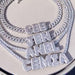Cubic Zirconia Custom Name Necklace