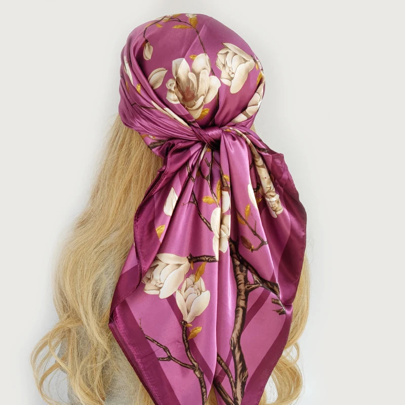 Bandanna Silk Muffler Scarf