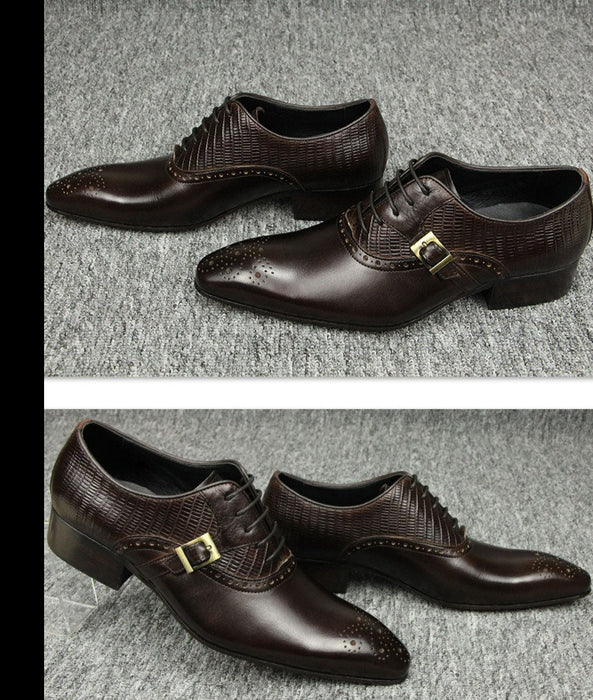 Deluxe Genuine Leather Men Shoes