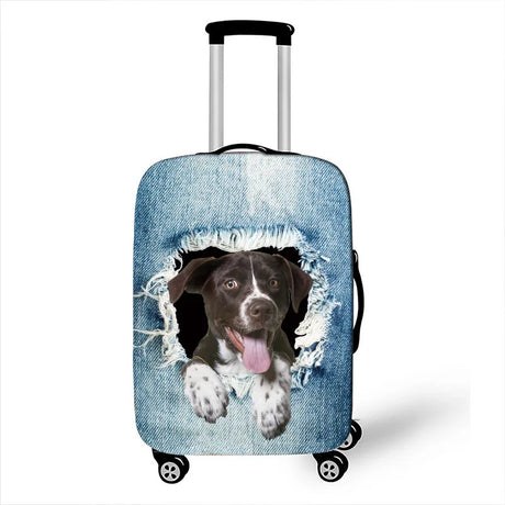 Pocket Dog Luggage Luggage Cover