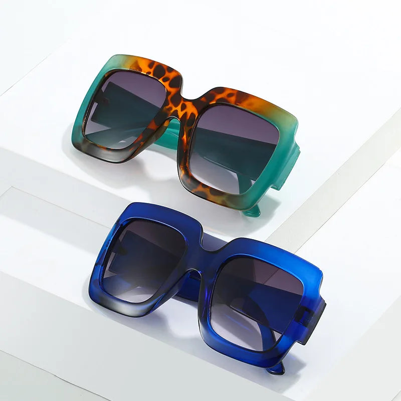 Oversized Square Colorful Sunglasses