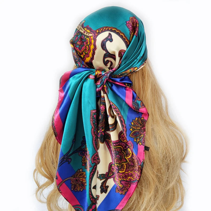 Satin Scarf Hair Accessories