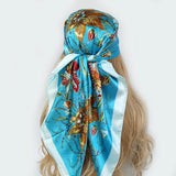 Bandanna Silk Muffler Scarf