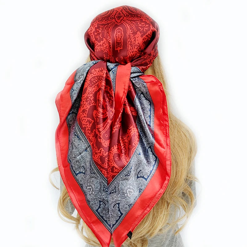 Satin Scarf Hair Accessories