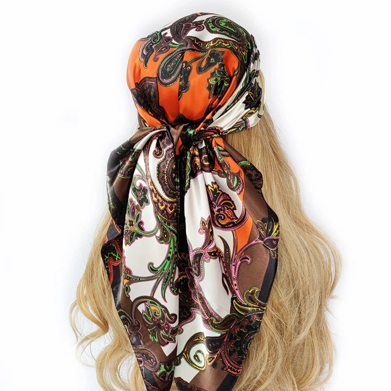 Satin Scarf Hair Accessories