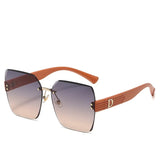 Glamour Rimless Sunglasses