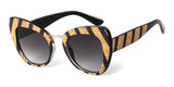 Retro Oversized Cat Eye Sunglasses