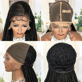 Afro Braided Synthetic Hair Wig