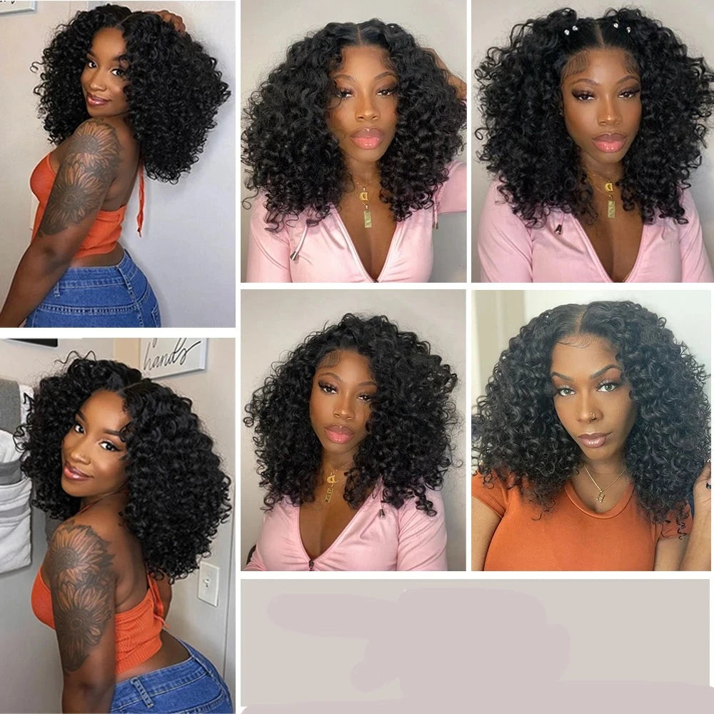 Kinky Curly Bob Synthetic Wig