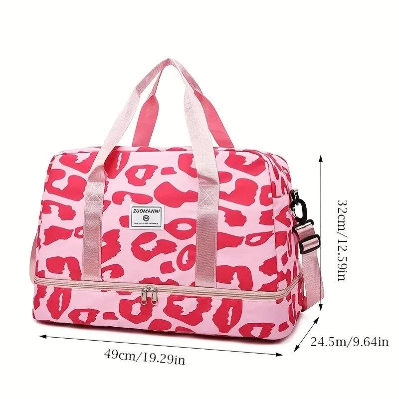 Size of Nylon Large Capacity Travel Duffle Bag