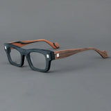 Splicing Retro Thick Board Glasses Presbyopia and Myopia Customized