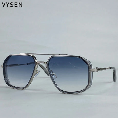 Oversized Steampunk Square Sunglasses