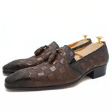 Black Brown Loafers For Men