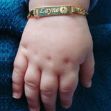 Personalize Baby Name Bracelet