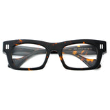 Splicing Retro Thick Board Glasses Presbyopia and Myopia Customized