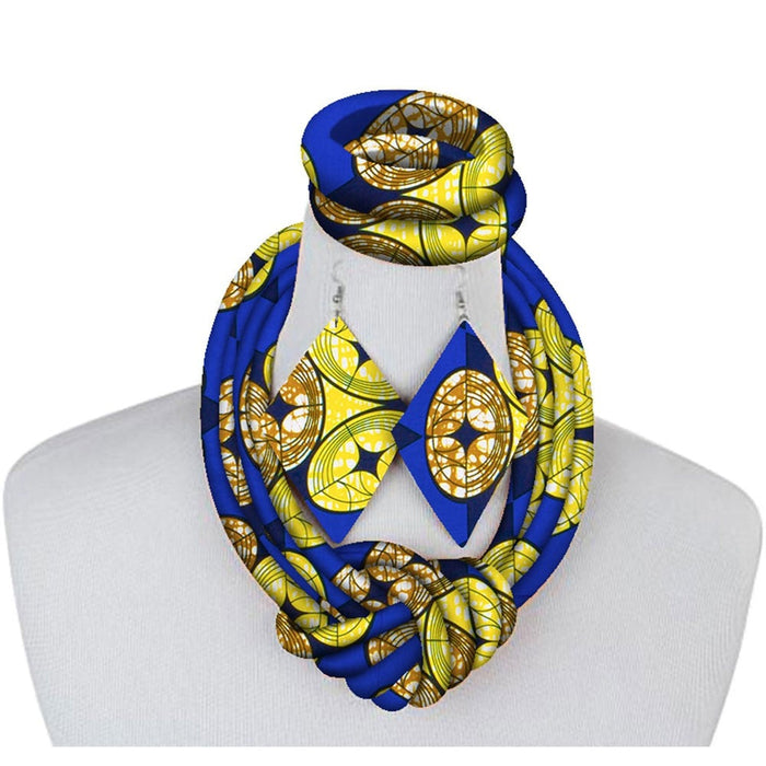African Rope Necklace Set