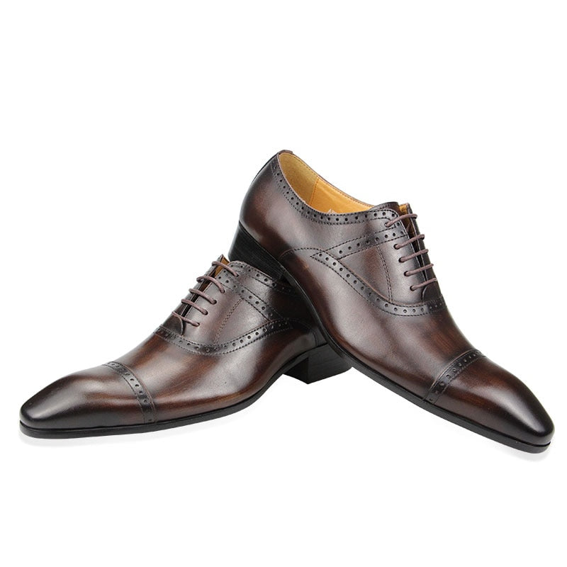 High-Quality Genuine Leather Men Shoes