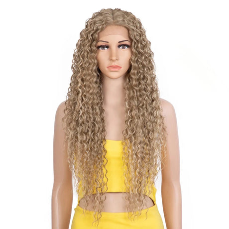 30 Inch Noble Hair Long Wavy Synthetic Lace Wig