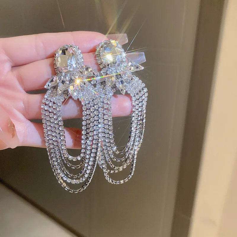 Crystal Drop Earrings