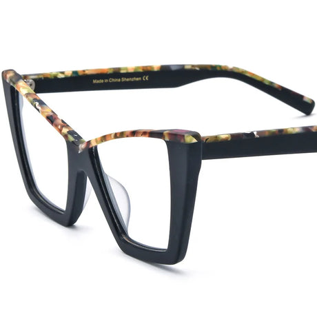 Big Frame Colorful Optical Eyeglasses