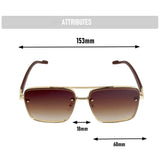 Luxury Protection Square Sunglasses