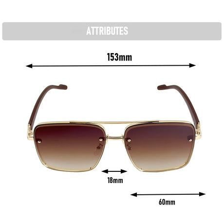 Luxury Protection Square Sunglasses