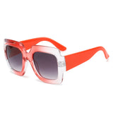 Oversized Square Colorful Sunglasses