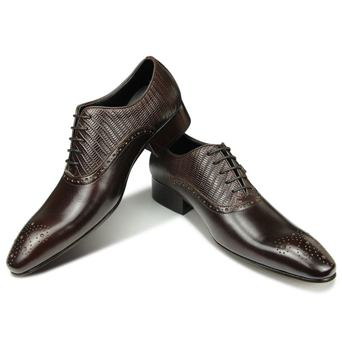 Deluxe Genuine Leather Men Shoes