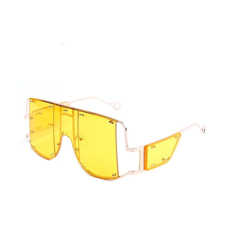 Oversized Wraparound Sunglasses